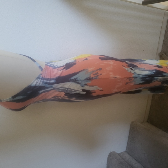 Colorful Abstract Bodycon Dress - Picture 5 of 6